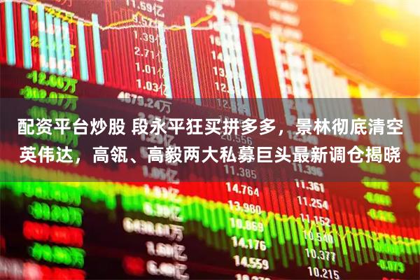 配资平台炒股 段永平狂买拼多多，景林彻底清空英伟达，高瓴、高毅两大私募巨头最新调仓揭晓